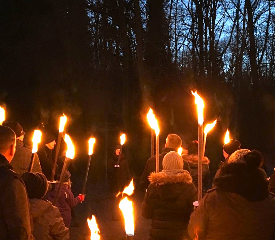 Fackelwanderung mit Gänseschmaus